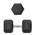 Гантель гексагональная UNIX Fit обрезиненная 32,5 кг, 2 шт.