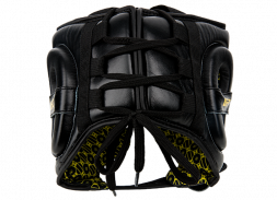 UFC Шлем с защитой щек на шнуровке черный - L\XL