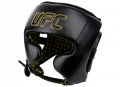 UFC Шлем с защитой щек на шнуровке черный - S\M