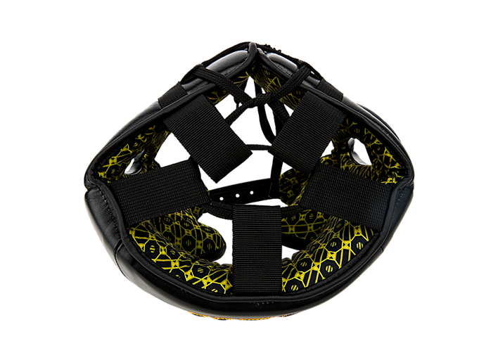 UFC Шлем с защитой щек на шнуровке черный - S\M