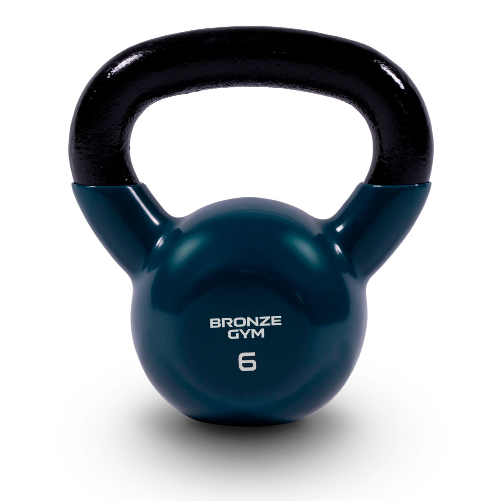 Гиря BRONZE GYM в виниловой оболочке 6 кг