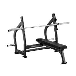 Скамья олимпийская для жима горизонтальная Bronze Gym RAVE RE55