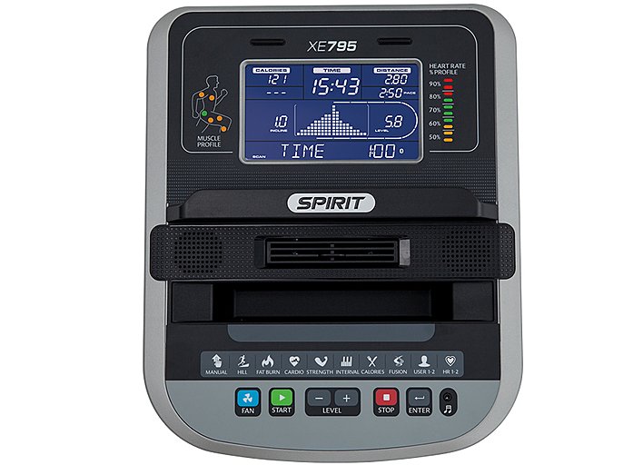 Эллиптический тренажер SPIRIT XE795