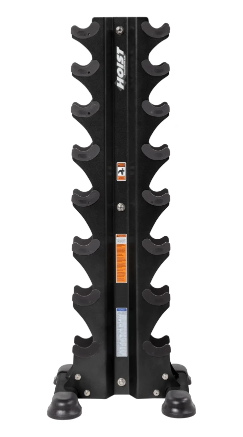 Вертикальная подставка под гантели для дома HOIST HF-5460 матовый черный