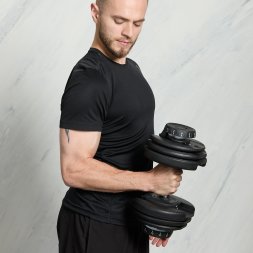 Наборная гантель Umove 1,5-16 кг RUMF7000 1,5-16 кг, черный