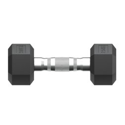 Гантель гексагональная UNIX Fit обрезиненная 2,5 кг, 2 шт.