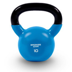 Гиря BRONZE GYM в виниловой оболочке 10 кг