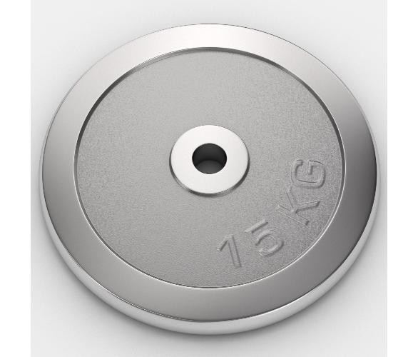 Диск хромированный Unix Fit 15 кг / 25 мм