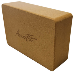 Блок для йоги, пробковый AeroFit AFBL03