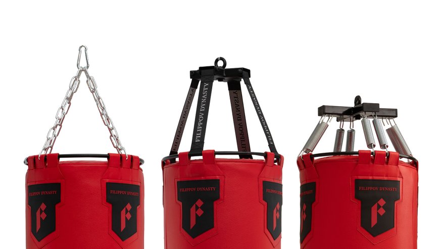Боксёрский мешок FILIPPOV. Кожа 45 кг