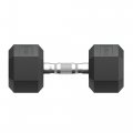 Гантель гексагональная UNIX Fit обрезиненная 12,5 кг, 2 шт.