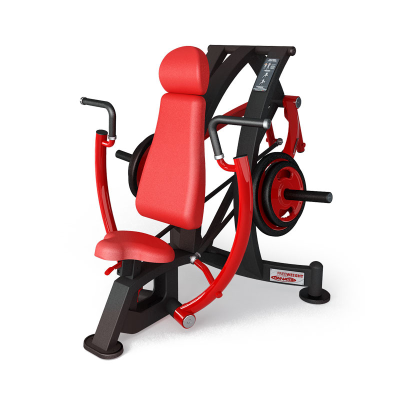 Нагружаемый дисками тренажер Panatta FreeWeight Special 1FW139