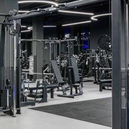 Гибкая тяга (канат) для трицепса с металлическими концами PROFI-FIT-RT-005