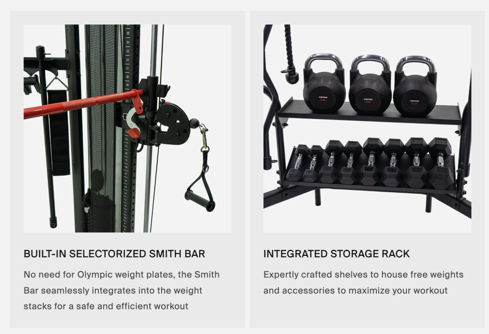 Многофункциональный силовой комплекс Inspire SF5 Smith-Functional Trainer