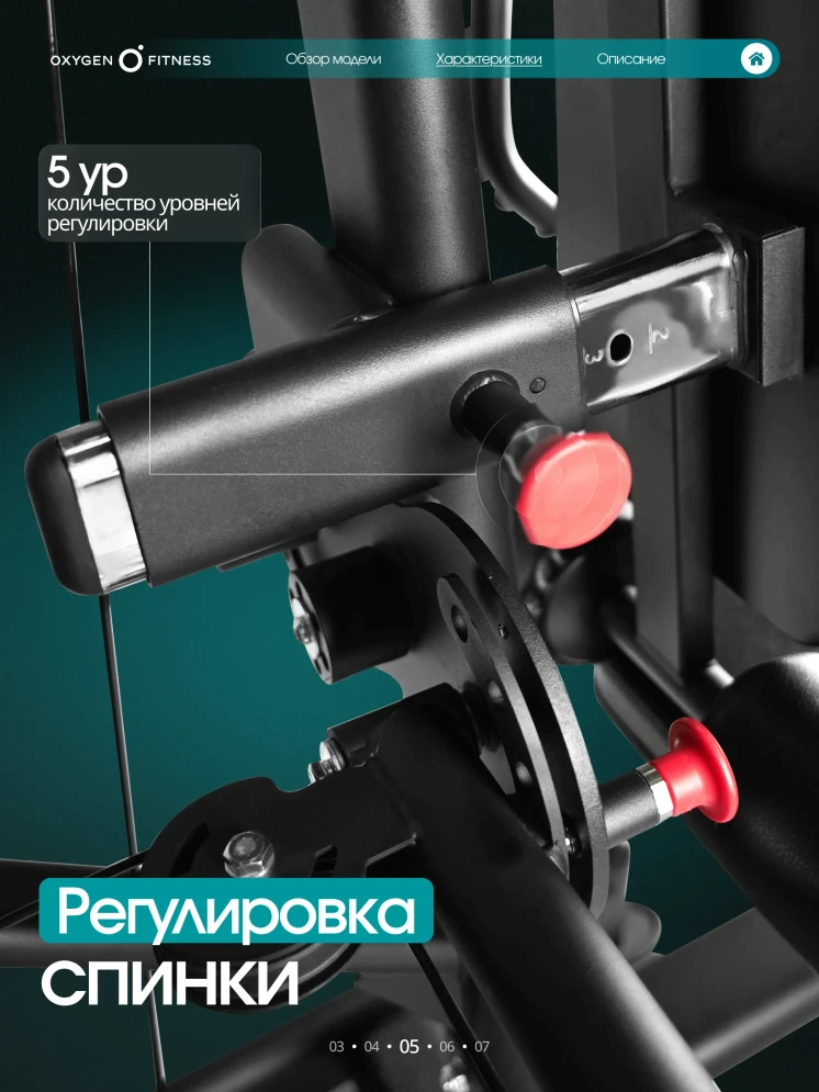 Силовой комплекс полукоммерческий Oxygen Fitness Iron