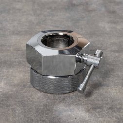 Замок для грифа D50 мм со стопором Премиум (1 шт) PROFI-FIT 2,5 кг