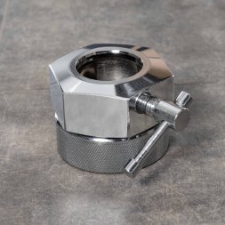 Замок для грифа D50 мм со стопором Премиум (1 шт) PROFI-FIT 2,5 кг