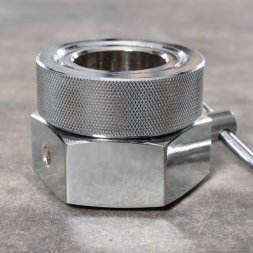 Замок для грифа D50 мм со стопором Премиум (1 шт) PROFI-FIT 2,5 кг