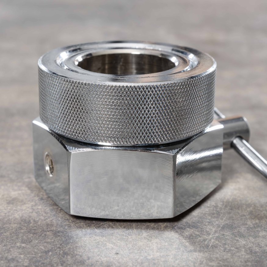 Замок для грифа D50 мм со стопором Премиум (1 шт) PROFI-FIT 2,5 кг