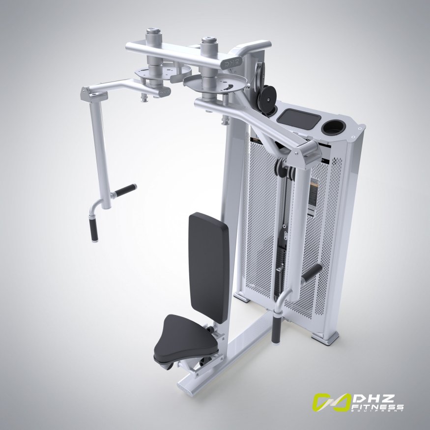 E7007A Баттерфляй - задние дельты. Стек 95 кг