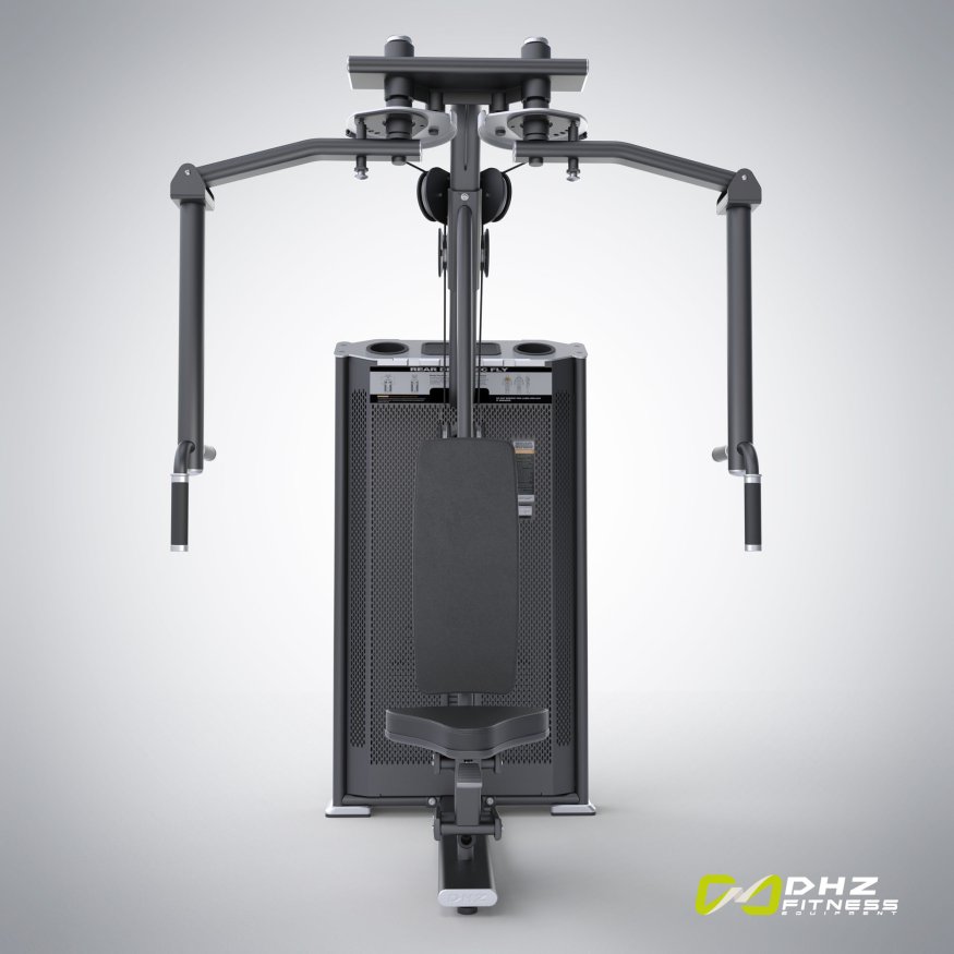 E7007A Баттерфляй - задние дельты. Стек 95 кг