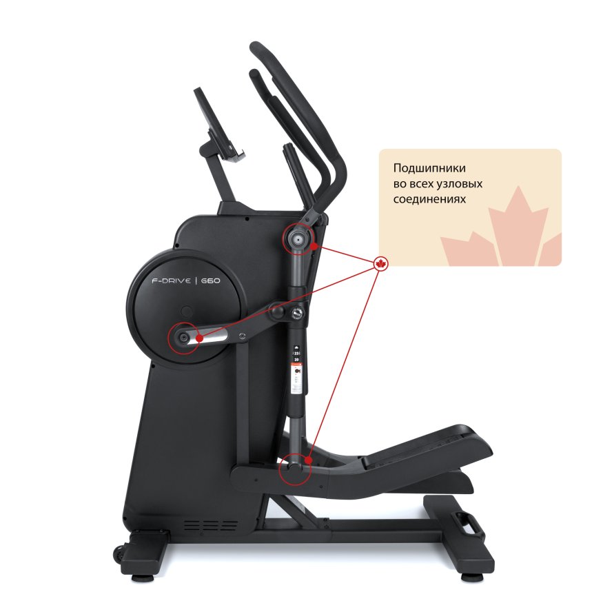 Эллиптический тренажер Bionique F-Drive G60 (2025)