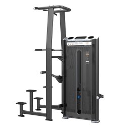 E7009A Турник, брусья с противовесом. Стек 110 кг