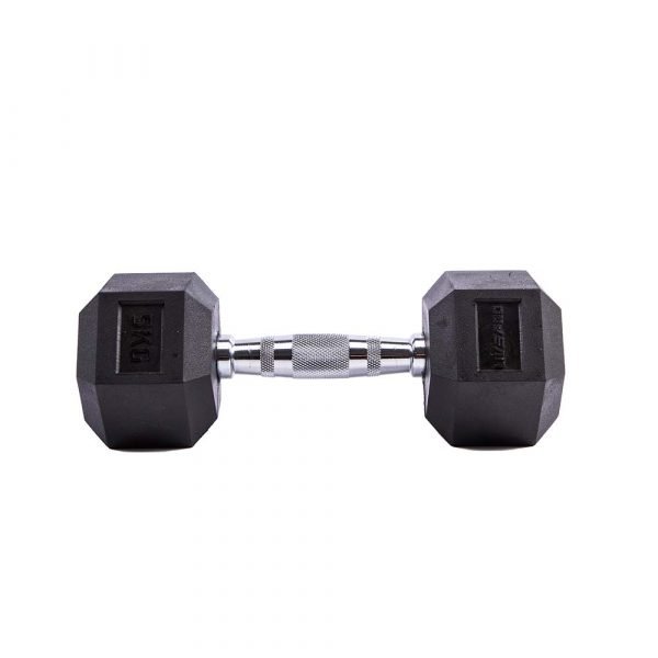 Гексагональные гантели LIVEPRO Hex Dumbbell 7,5 кг, пара, черный
