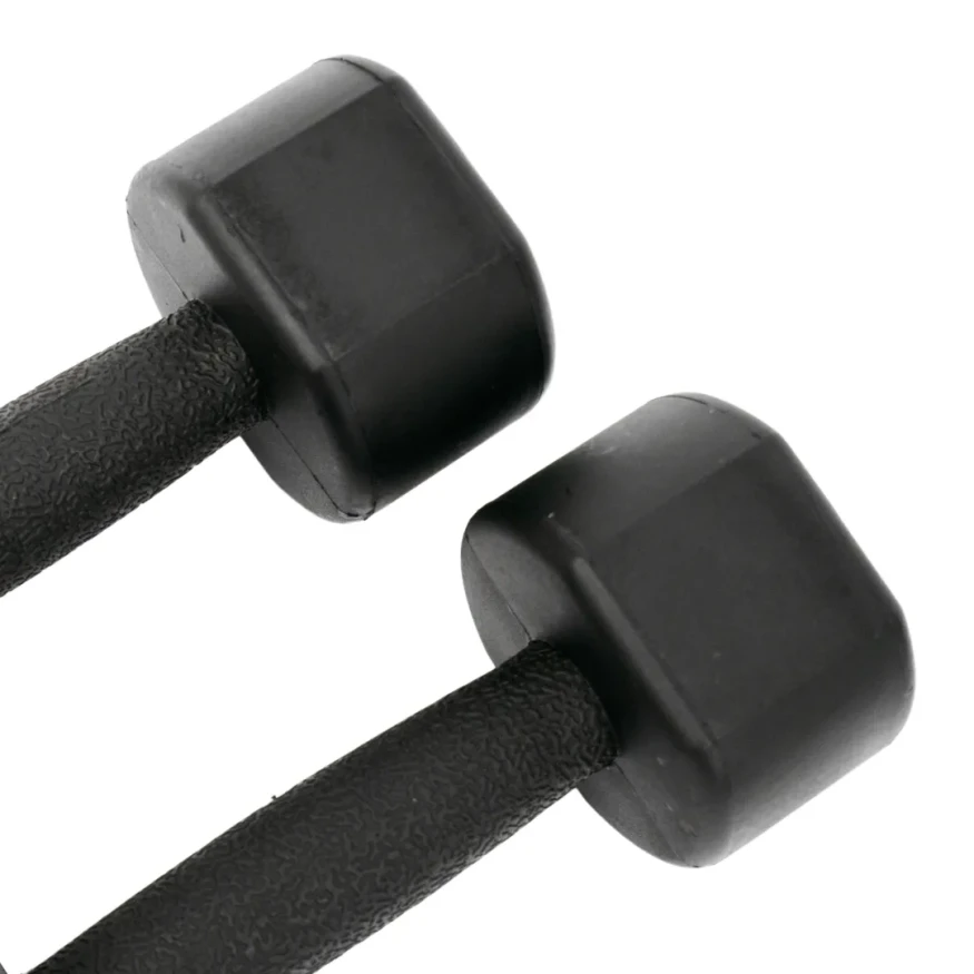 Набор термополиуретановых гантелей BRONZE GYM, 1-10 кг - 10 пар, шаг 1 кг