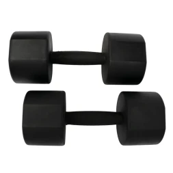 Набор термополиуретановых гантелей BRONZE GYM, 1-10 кг - 10 пар, шаг 1 кг