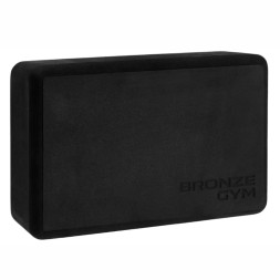 Блок для йоги BRONZE GYM, 23x15x7.5 см