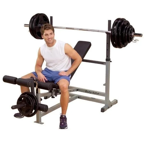Универсальная скамья для жима Body-Solid GDIB46L с керлом для ног