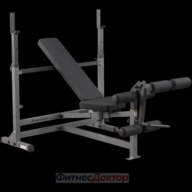 Универсальная скамья для жима Body-Solid GDIB46L с керлом для ног