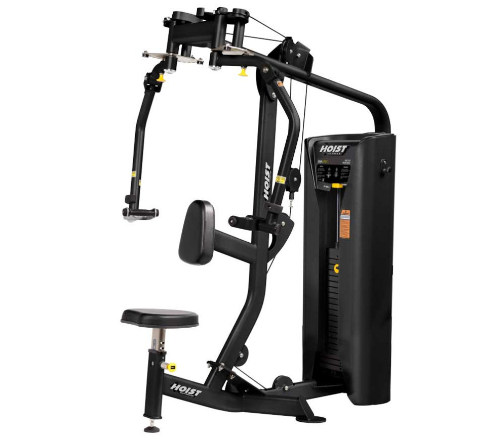 Баттерфляй и Задние дельты HOIST HD-3900 матовый черный/черный