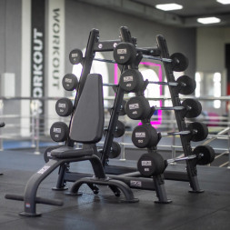 Стойка для штанг Bronze Gym BR-1026