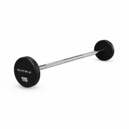 Набор фиксированных штанг уретановых 10 шт Matrix Urethane Straight Barbell Set 10-45 кг