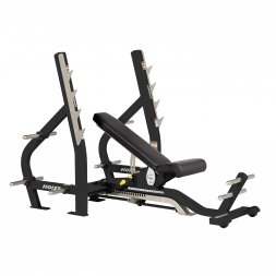 Олимпийская регулируемая скамья HOIST CF-2179 матовый черный/черный