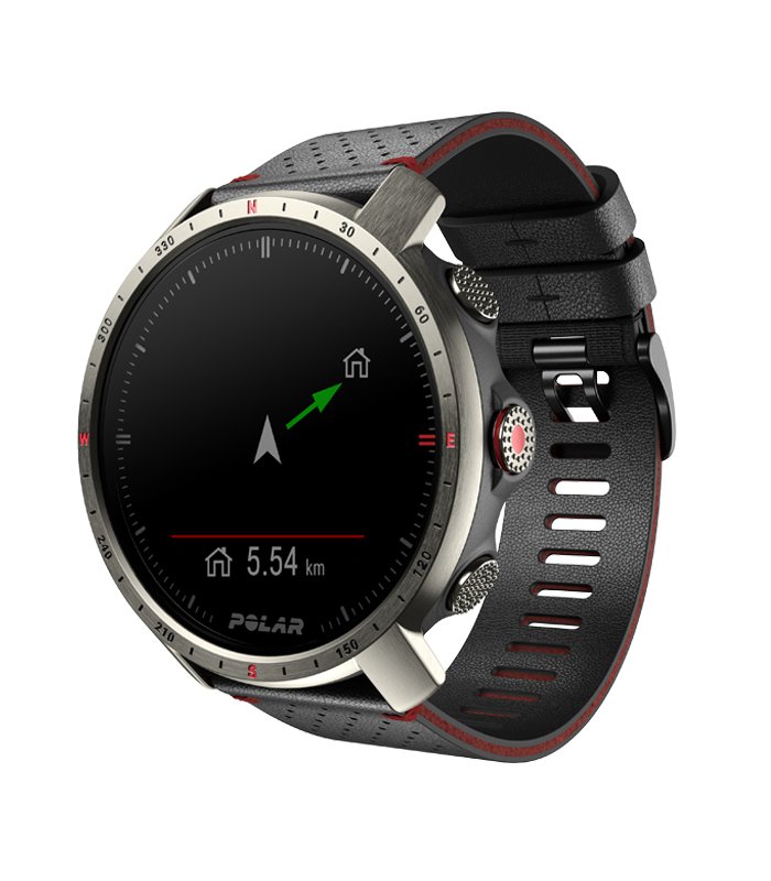 Часы для спорта POLAR Grit X Pro размер M-L, черный