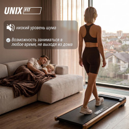 Беговая дорожка UNIX Fit деревянная / Wood Way 3.0