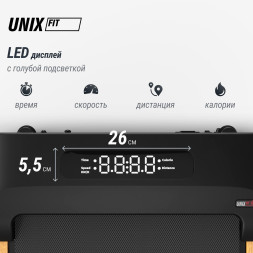 Беговая дорожка UNIX Fit деревянная / Wood Way 3.0