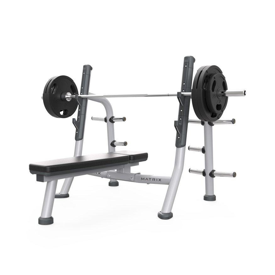  Matrix Fitness Олимпийская горизонтальная скамья Magnum