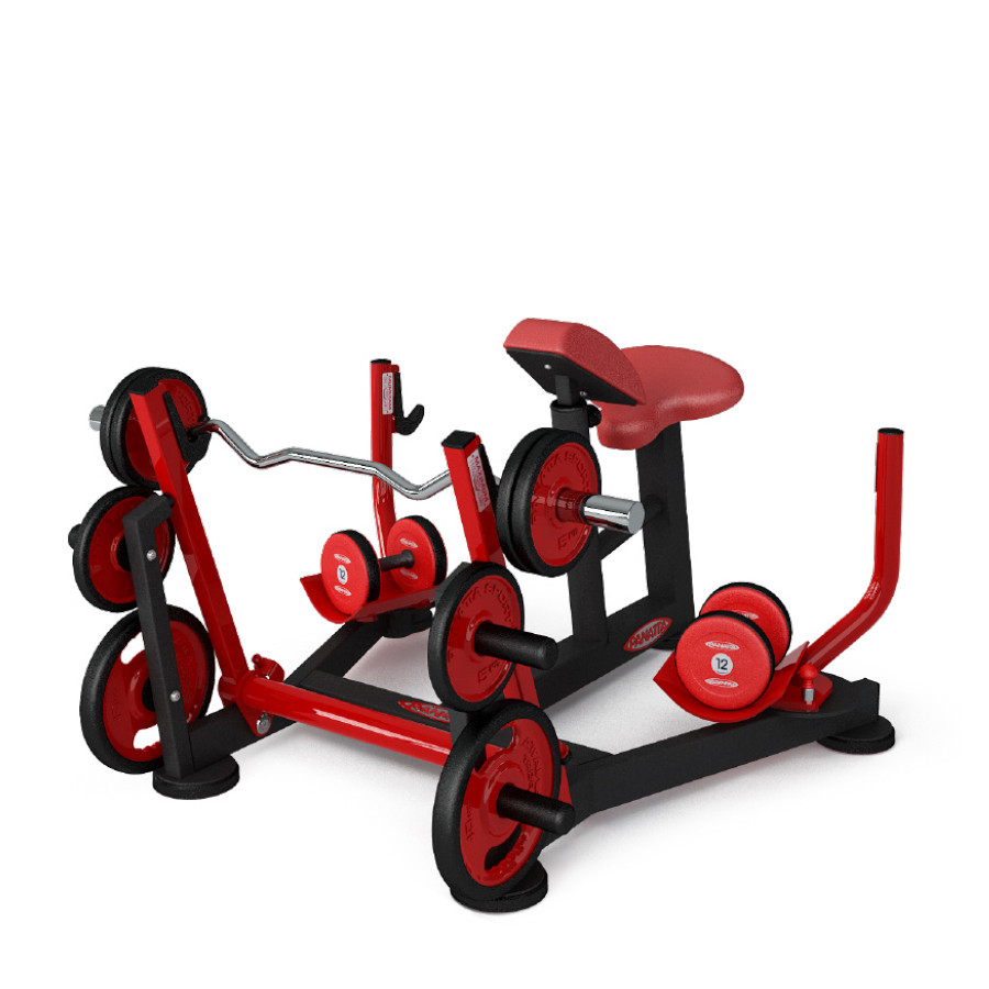 Нагружаемый дисками тренажер Panatta FreeWeight Special 1FW512