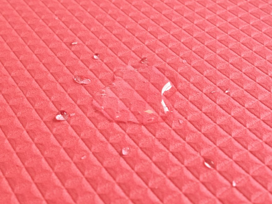 Мат для аэробики 6 мм розовый