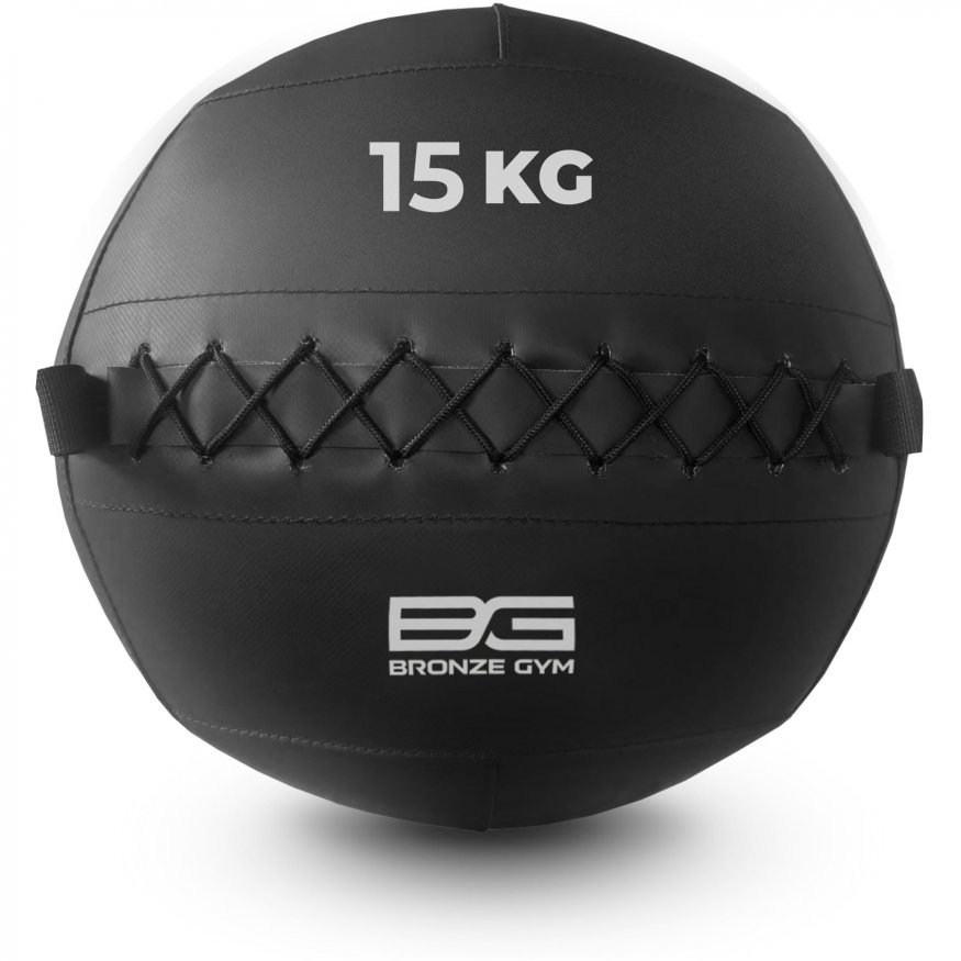 Мяч набивной BRONZE GYM, 15кг.