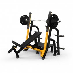  Matrix Fitness Олимпийская скамья с положительным наклоном с доводчиком Magnum