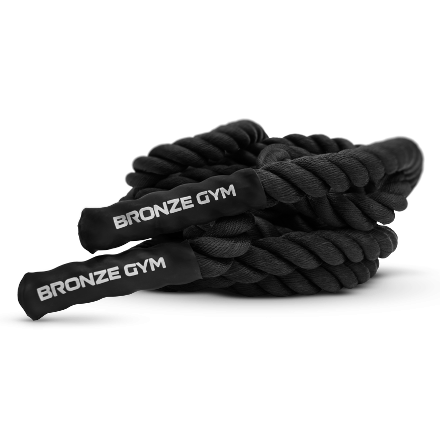 Канат тренировочный BRONZE GYM 4.1см.х 9м,12 кг.