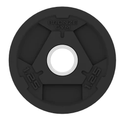 Диск олимпийский обрезиненный BRONZE GYM 1,25 кг