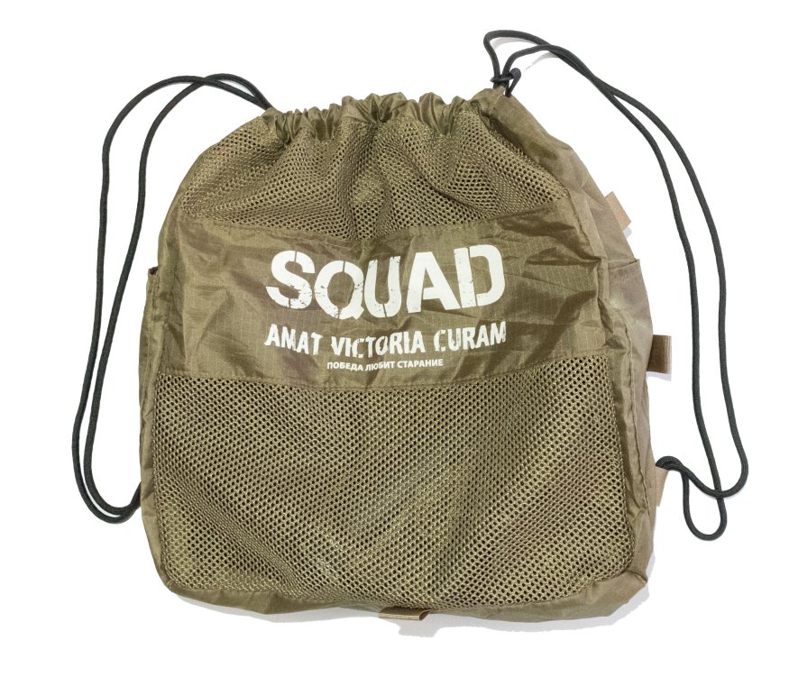 Петли для функционального тренинга хаки SQUAD с дополнительным карабином