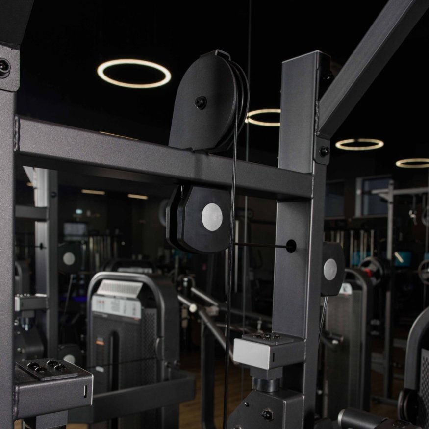 U3009D (E5009) Турник, брусья с противовесом. Стек 88 кг