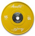 Aerofit AFBDC 15кг Бамперные диски для кроссфита, цветные